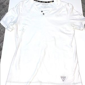 White Guess shirt